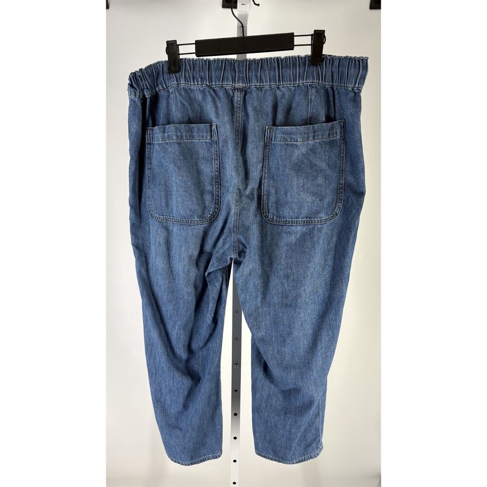 J.Crew Factory Denim Drawstring Pants - Picture 2 of 4